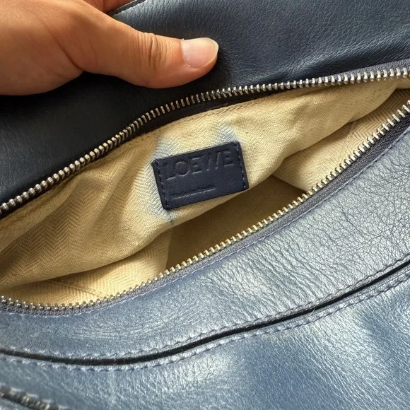 Loewe Small Puzzle Bag in Marine Blue - Picture 9 of 11